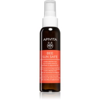 Apivita Bee Sun Safe Hair Oil ulei hidratant pentru par expus la soare - imagine 2